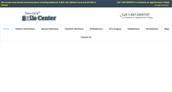 Desktop Screenshot of dencaresmilecenter.com